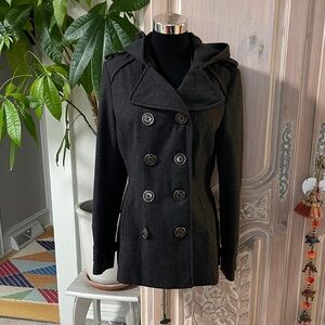 MISS SIXTY double Breasted Jacket with Hood